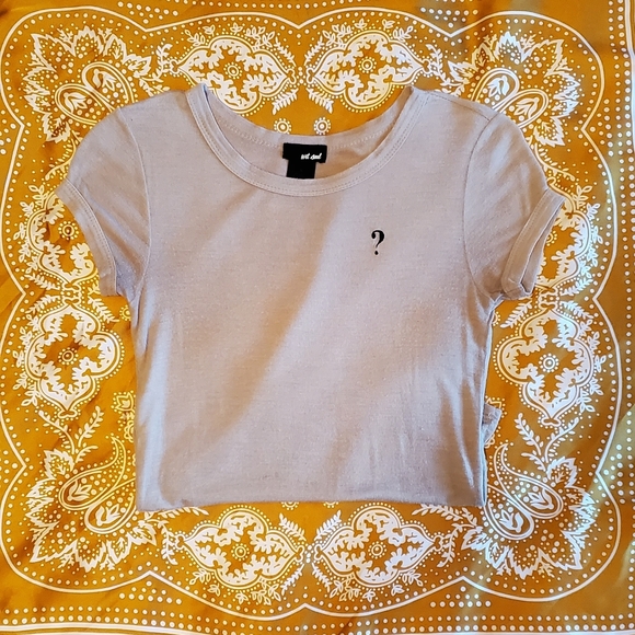 Question Mark Patch Tee - Picture 1 of 3